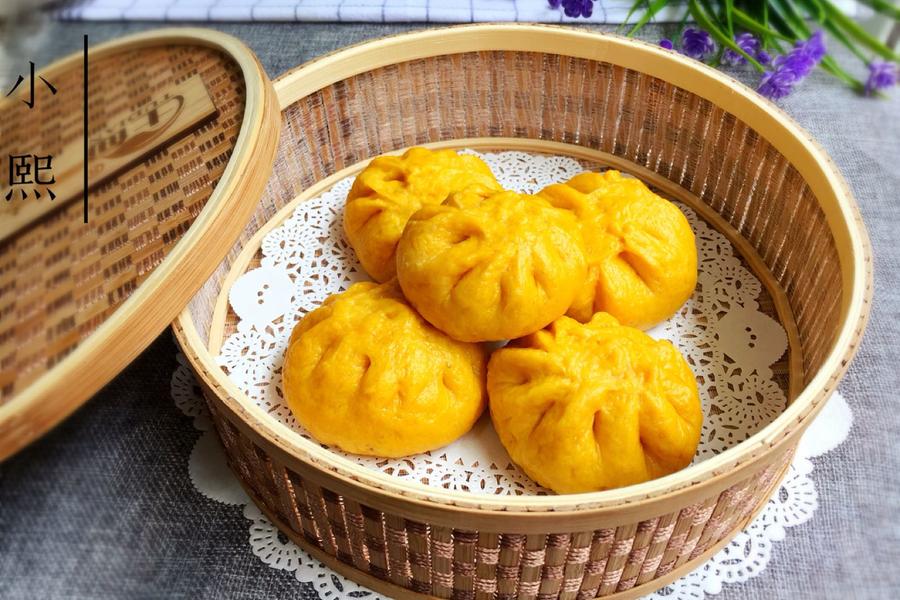 南瓜肉包子