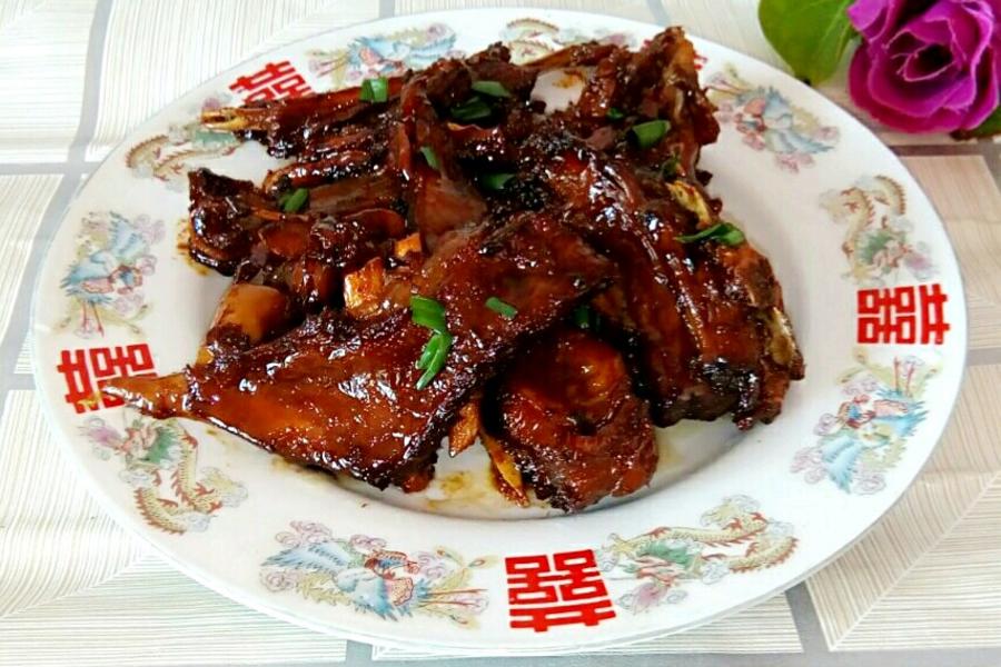 红烧羊骨