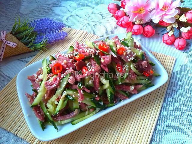 手撕牛肉