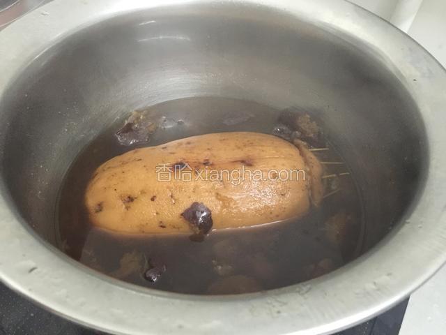 慢炖3小时左右.高压锅也可以
