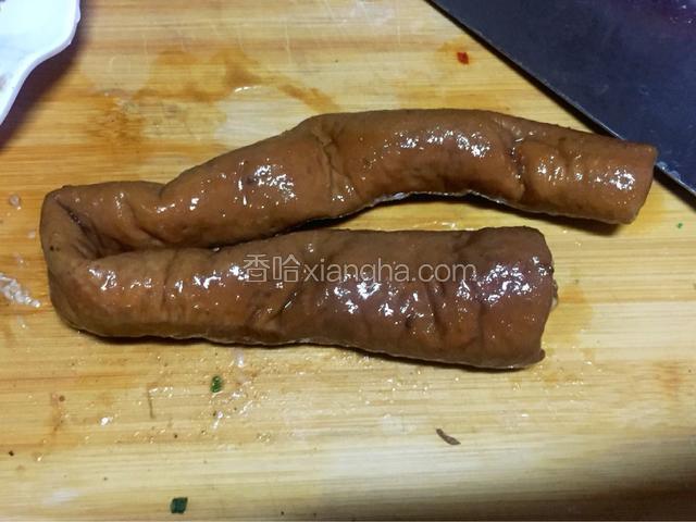 捞起来，切段