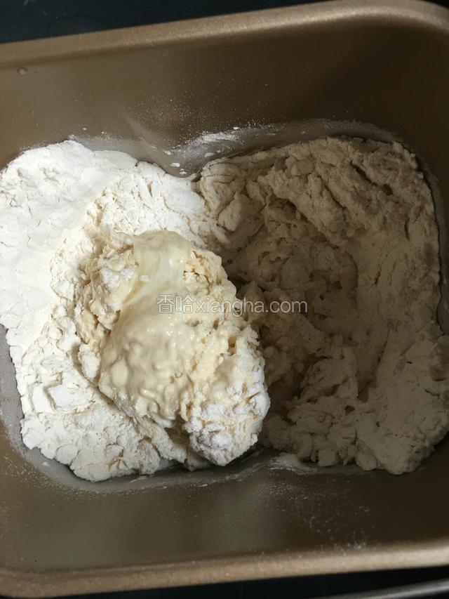 启动面包机揉面十分钟