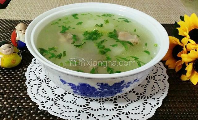 鸭肉炖冬瓜汤