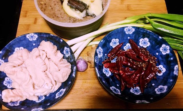 准备所需的所有食材