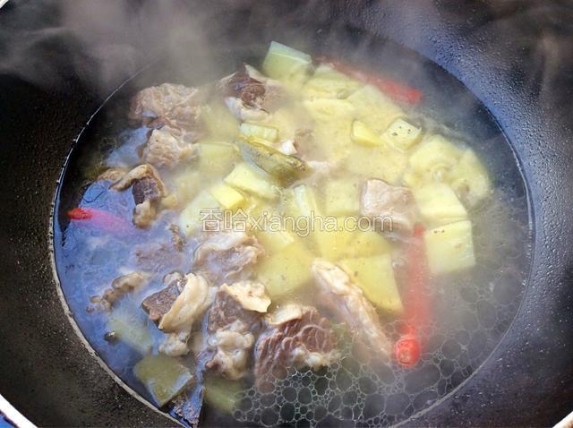 加鸡精调味即可