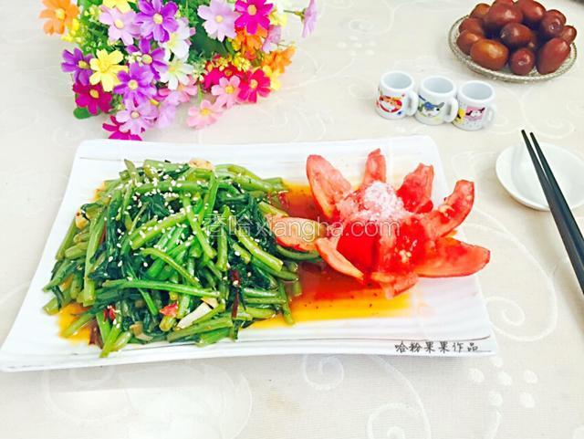 素炒茼蒿