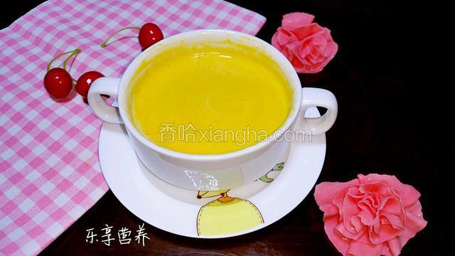 南瓜牛奶羹