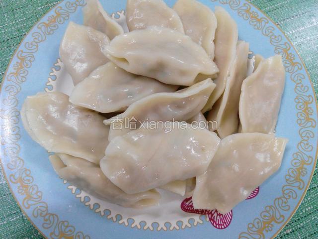 捞出饺子