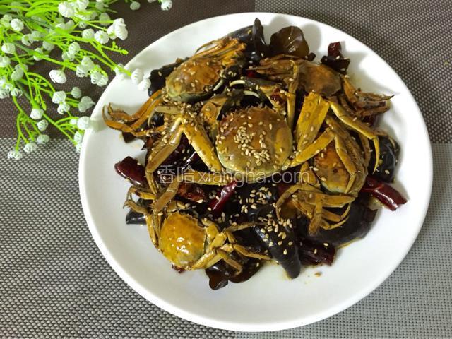 香辣醉毛蟹