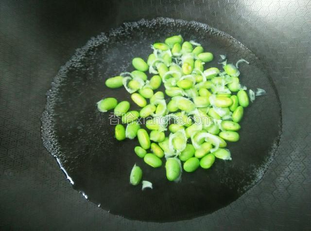 青豆焯水