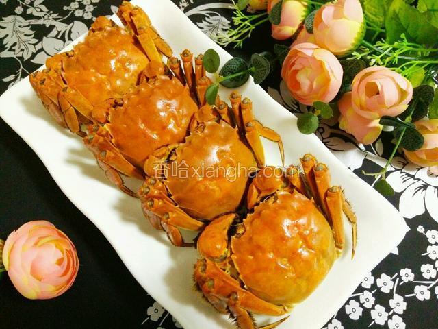 清蒸大闸蟹