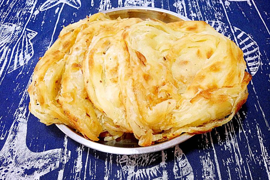 葱花大油饼（烫面）
