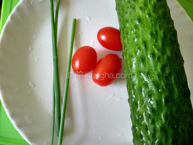 准备所需食材。
