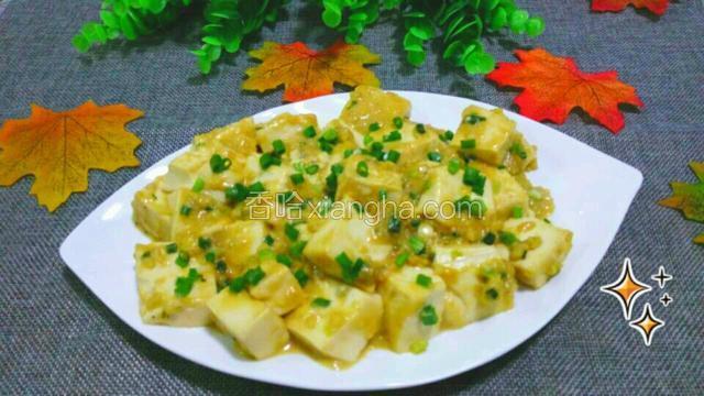 蟹黄烧豆腐（家常版）