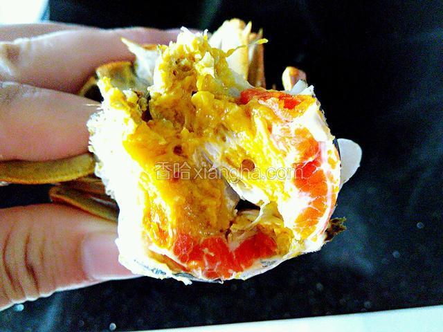 蟹黄肥美，味道很不错