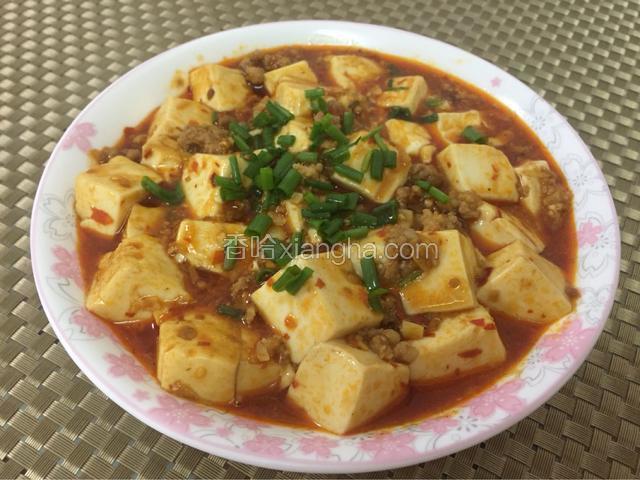 郫县豆瓣酱麻婆豆腐