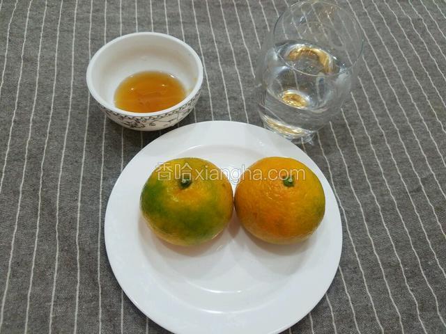 准备食材。