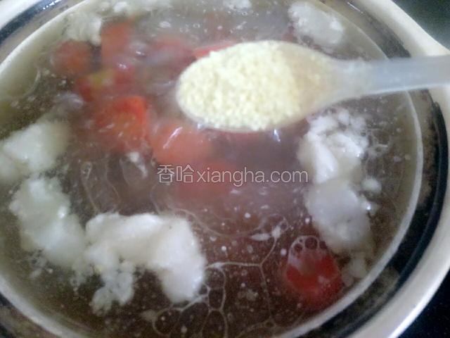 几分钟后差不多入味，关火，放鸡精