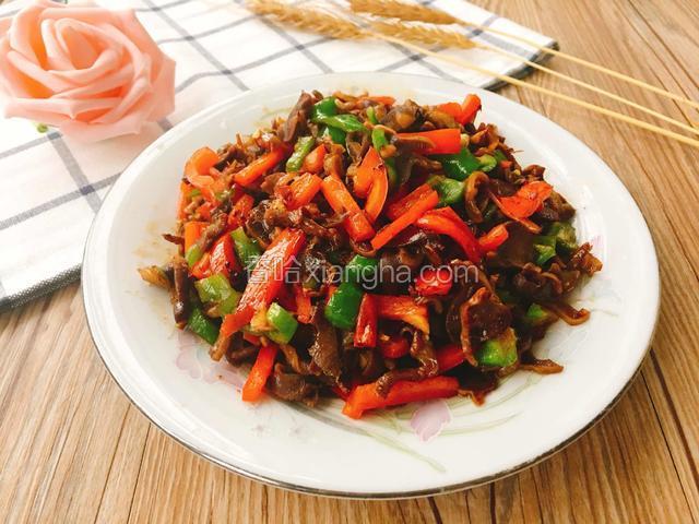 爆炒鸡胗