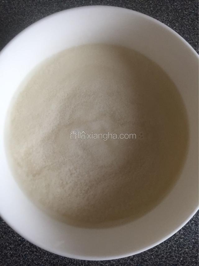 准备猪油。