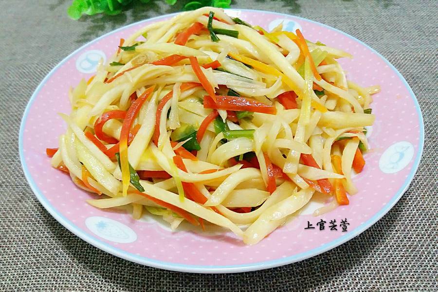 茭白素炒