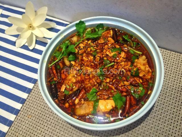 香辣汤汁鸡