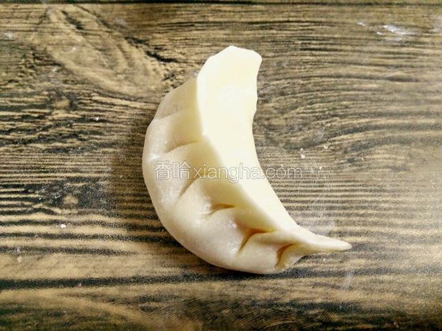 饺子就包好了
