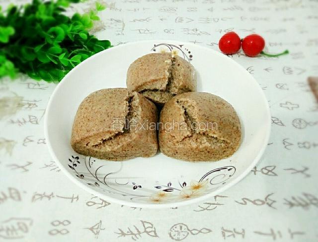 高粱燕麦开花馒头