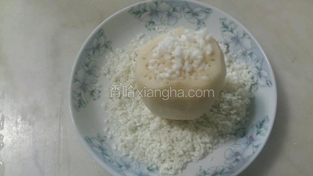 藕孔灌入糯米