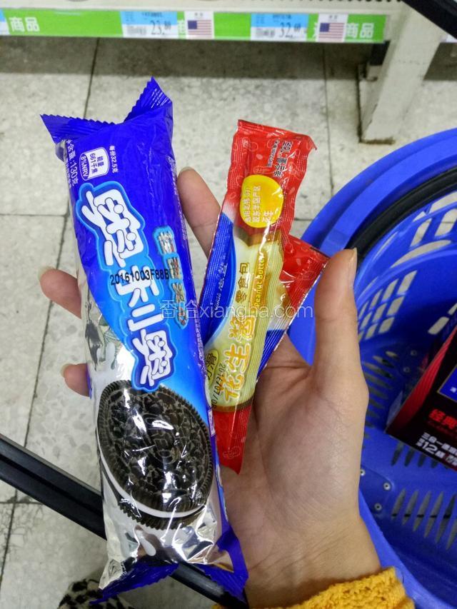 奥利奥+花生酱/巧克力酱