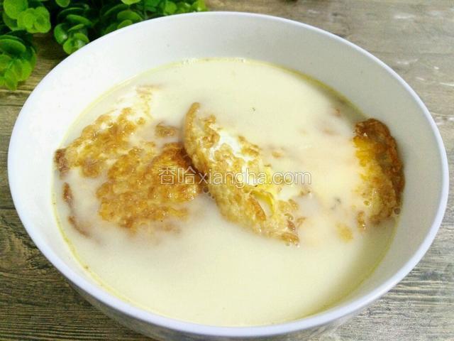 汤很鲜美