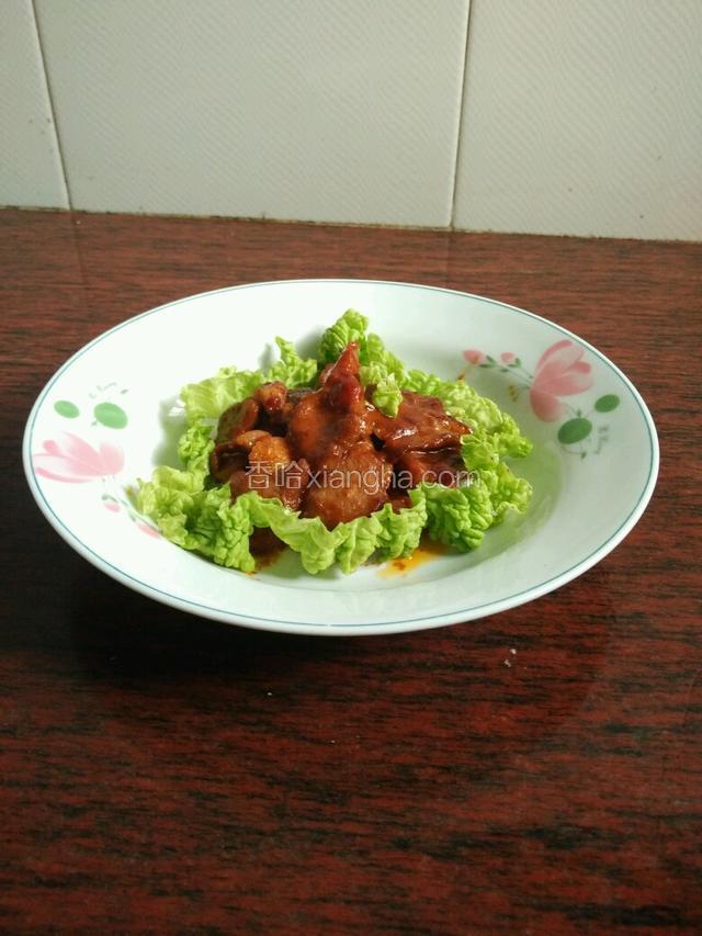 煎辣酱肉