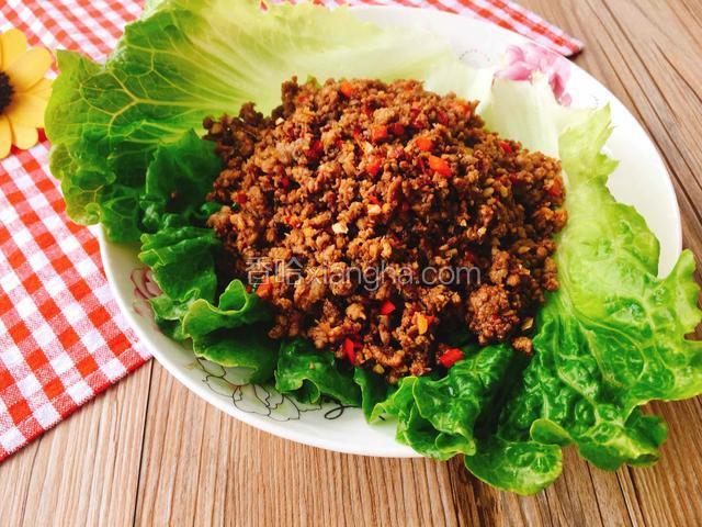 生菜包肉