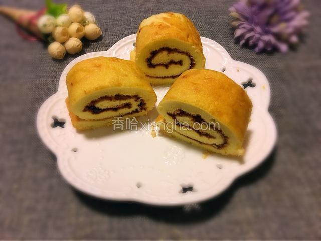 果酱蛋糕卷