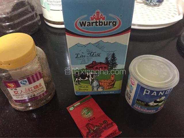准备好食材