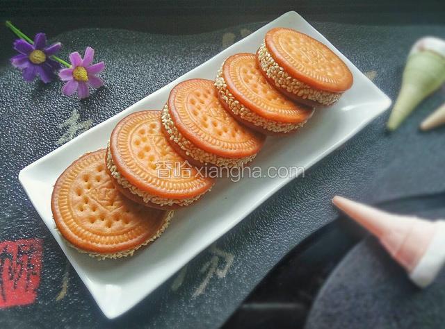 金钱南瓜饼