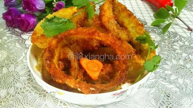 香炸洋葱圈