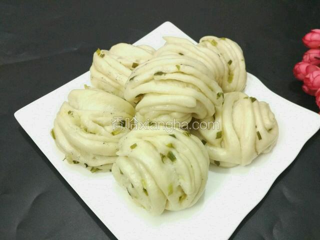 美味的花卷出炉了