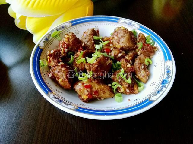 孜然羊肉粒