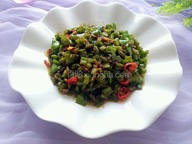豆豉炒青椒