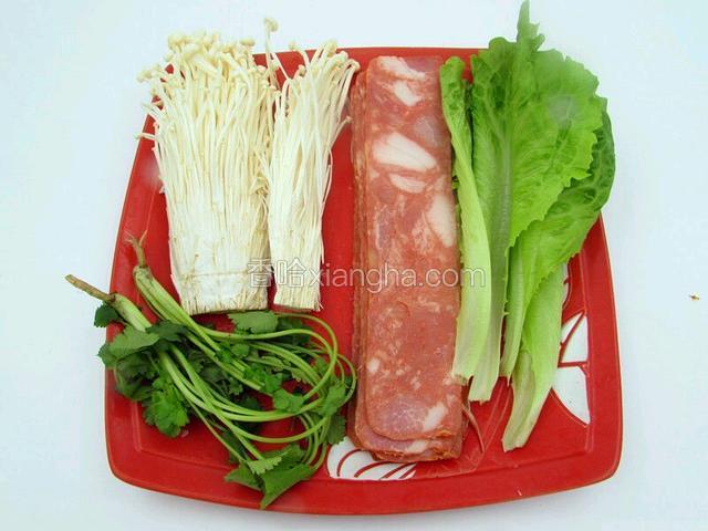 准备食材