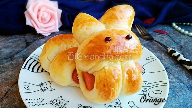 萌萌兔火腿面包