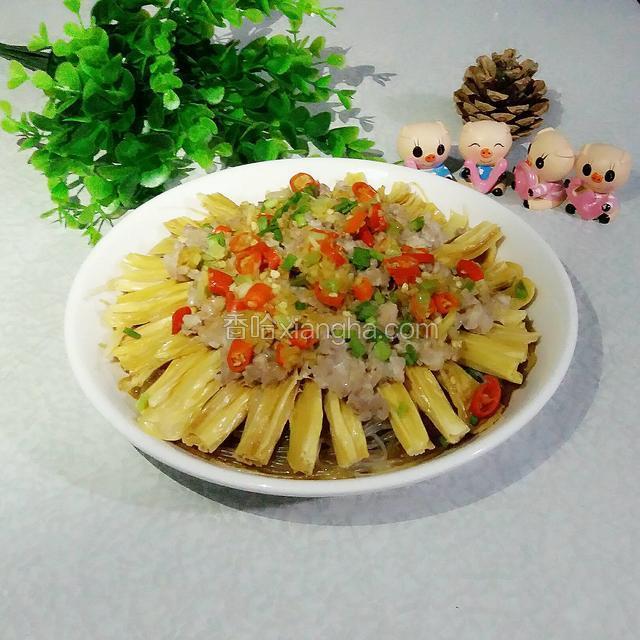 拌匀就开吃了