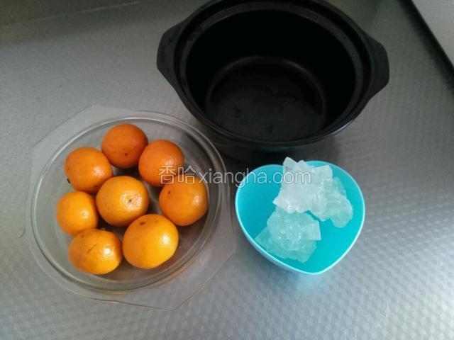 准备好所需食材。
