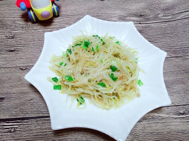 清炒绿豆芽