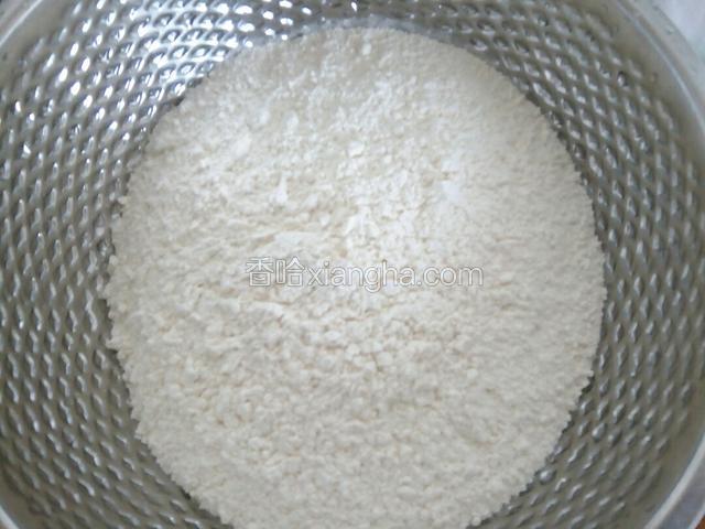 准备面粉