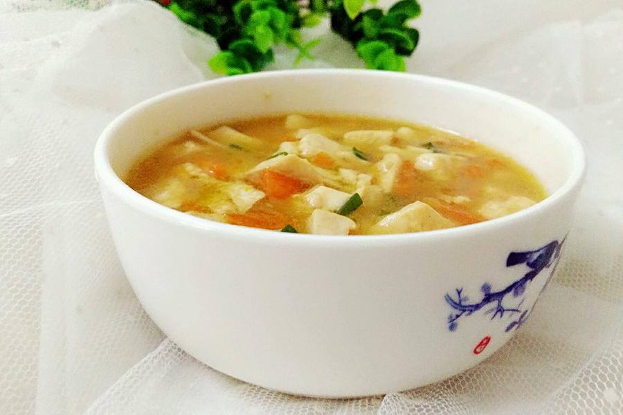 蚝油豆腐羹