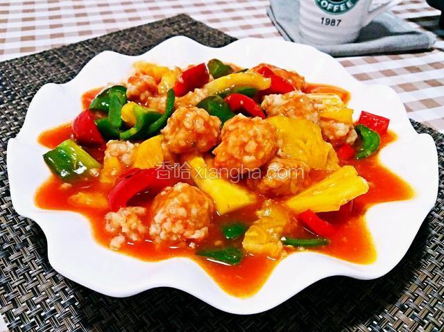 凤梨虾球