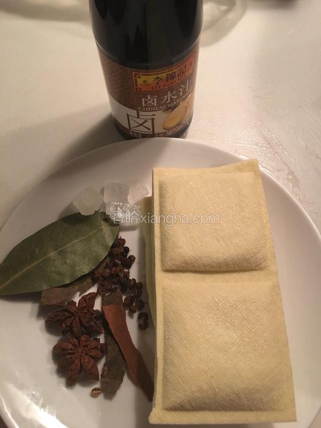 准备好所需要的食材