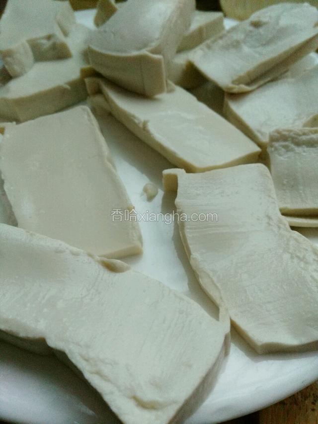 切成薄片
